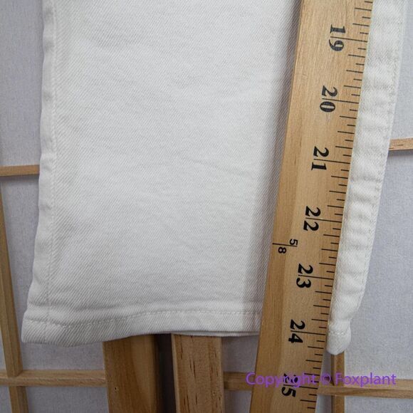 NEW Madewell The Petite High-Rise Perfect‎ Vintage Jean in Tile White, 24P - Picture 7 of 16